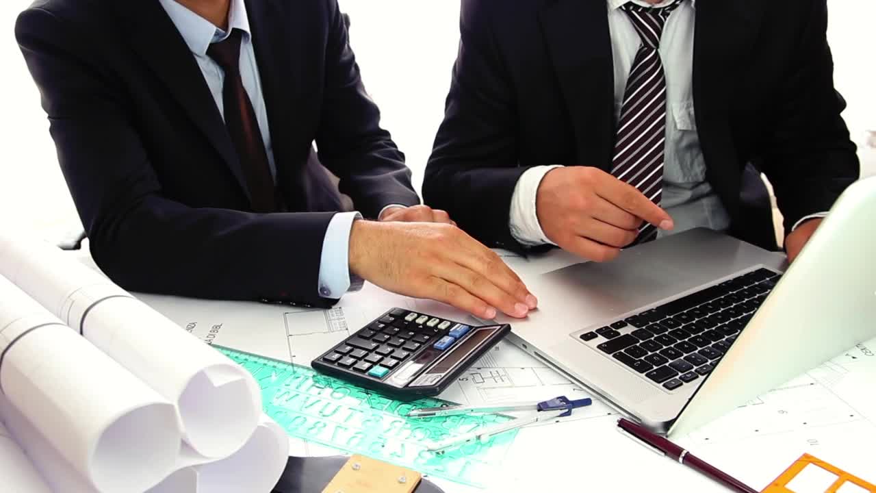 Stock Video Engineers In Suits Working In Front Of A Computer Live Wallpaper For PC - Free Download