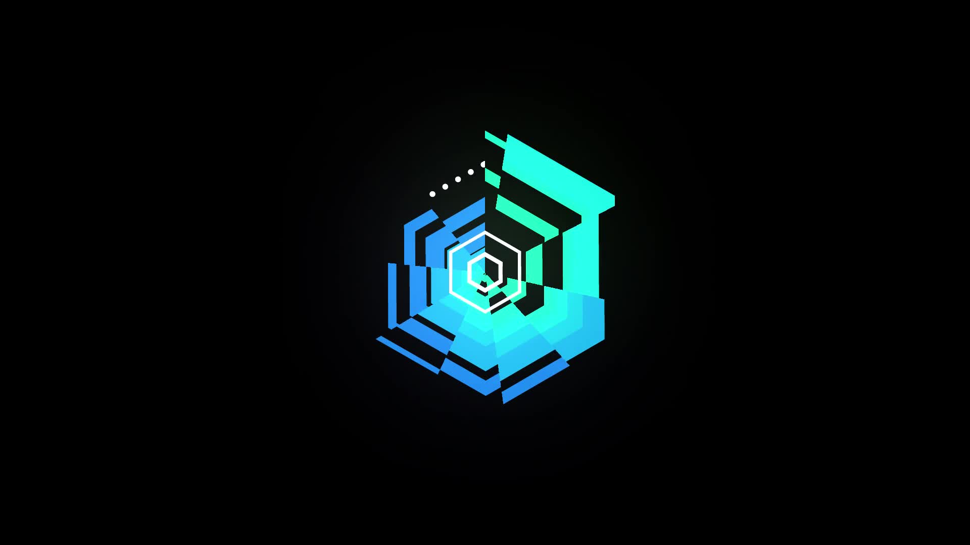 DesktopHut Polygon Radial Madness Live Wallpaper - Free Download