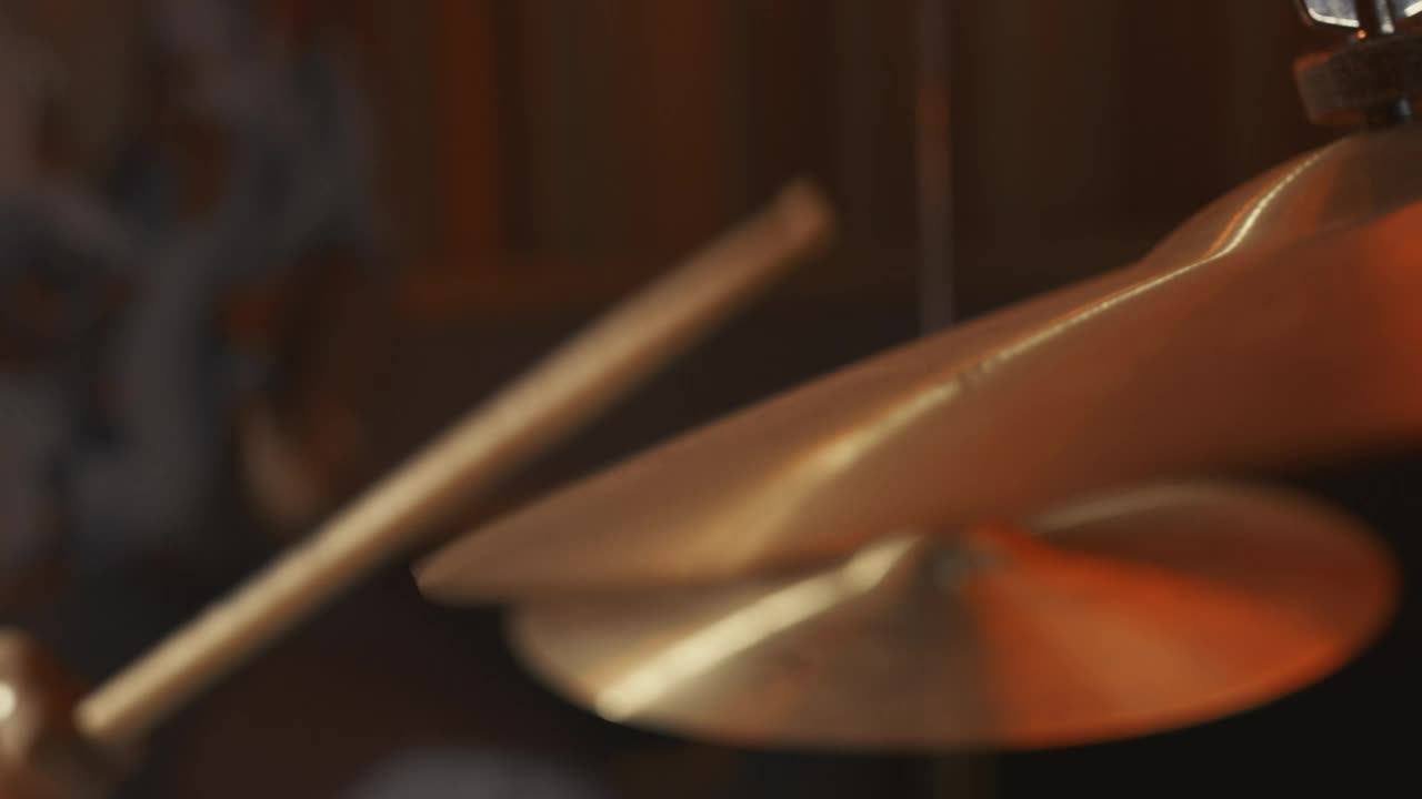 Stock Video Drummer Playing The Cymbals Live Wallpaper For PC - Free Download