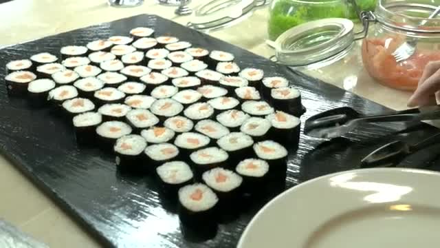 Stock Video Large Platter Of Sushi Smal Animated Wallpaper - Free Download
