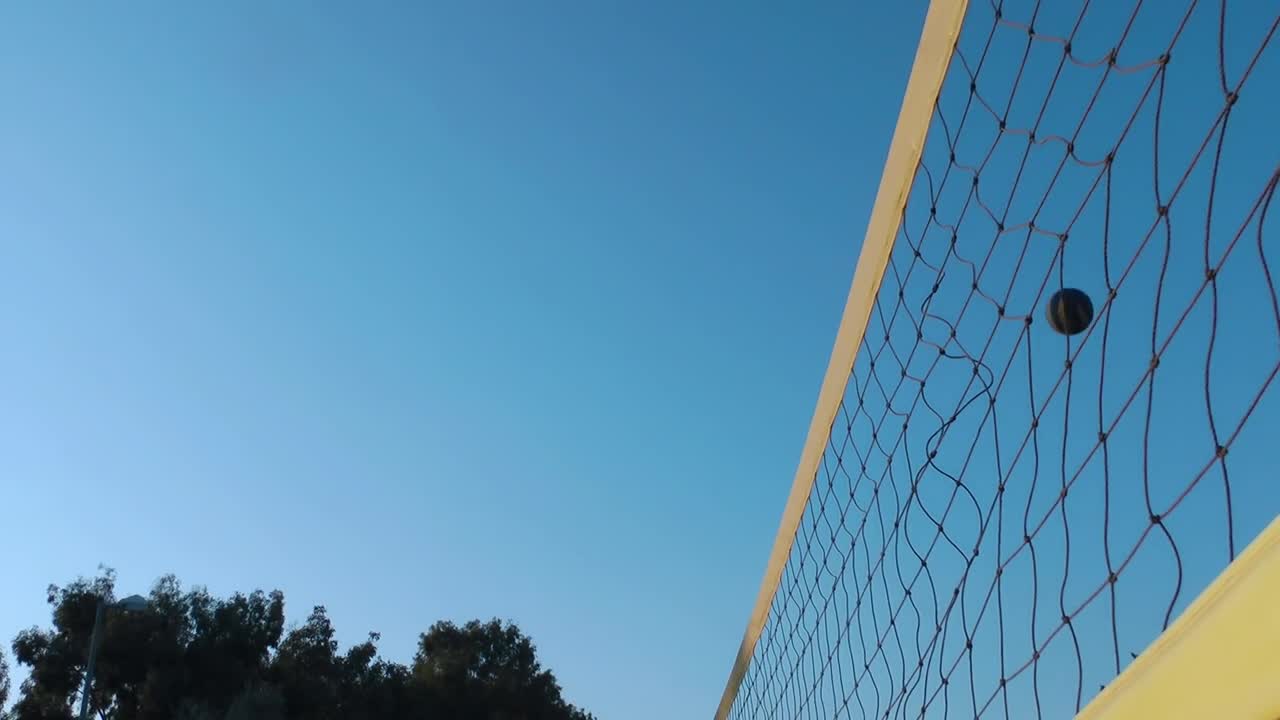Stock Footage Volleyball Match View Towards The Net Live Wallpaper - Free Download