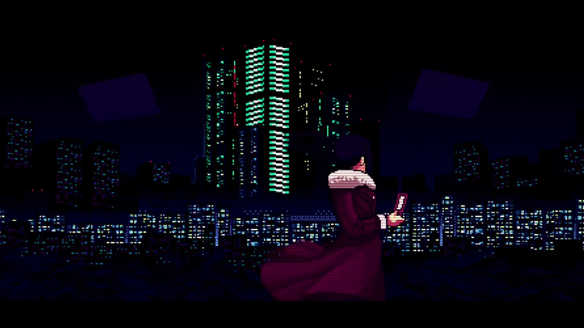 Va 11 Hall A Pixel Live Wallpaper - Free Download