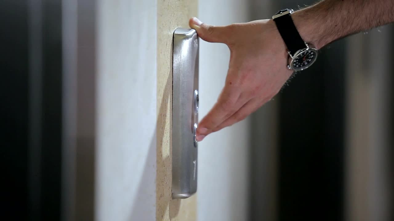 Stock Video Hand Presses Elevator Button Live Wallpaper For PC - Free Download