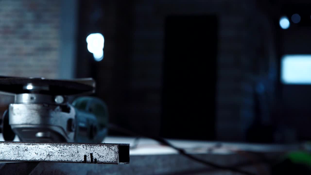 Stock Footage Using Cutting Tool On Metal Creating Sparks Live Wallpaper - Free Download