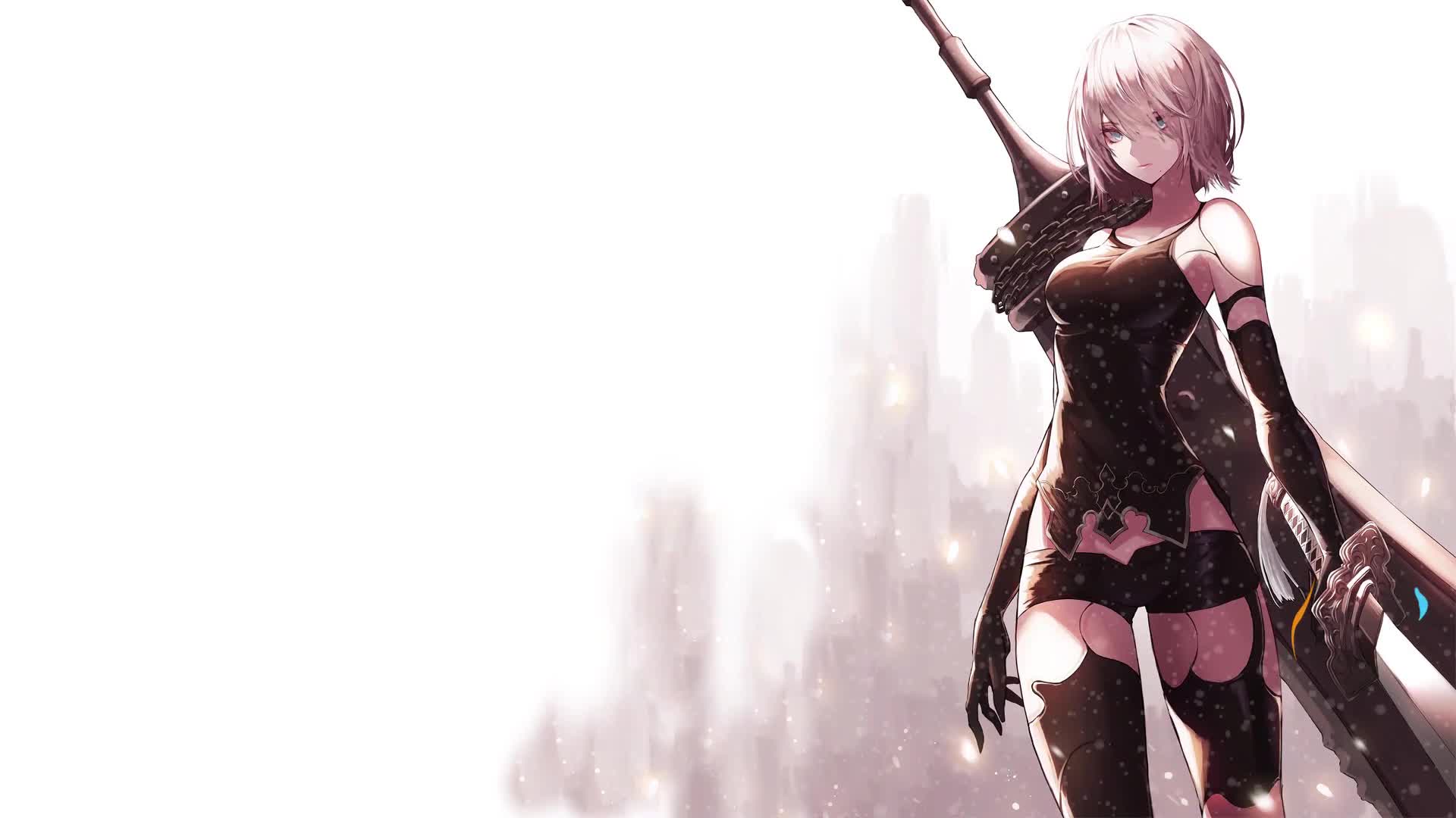 A2  Winds  Yorha  Nier  Automata  Anime  Live  Wallpaper - Free Download