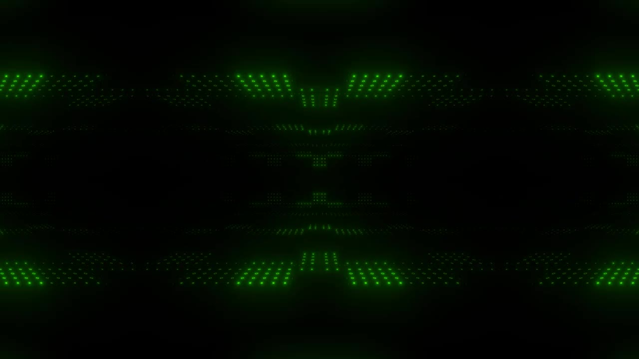Stock Video Green Dots Surfaces Moving Live Wallpaper For PC - Free Download