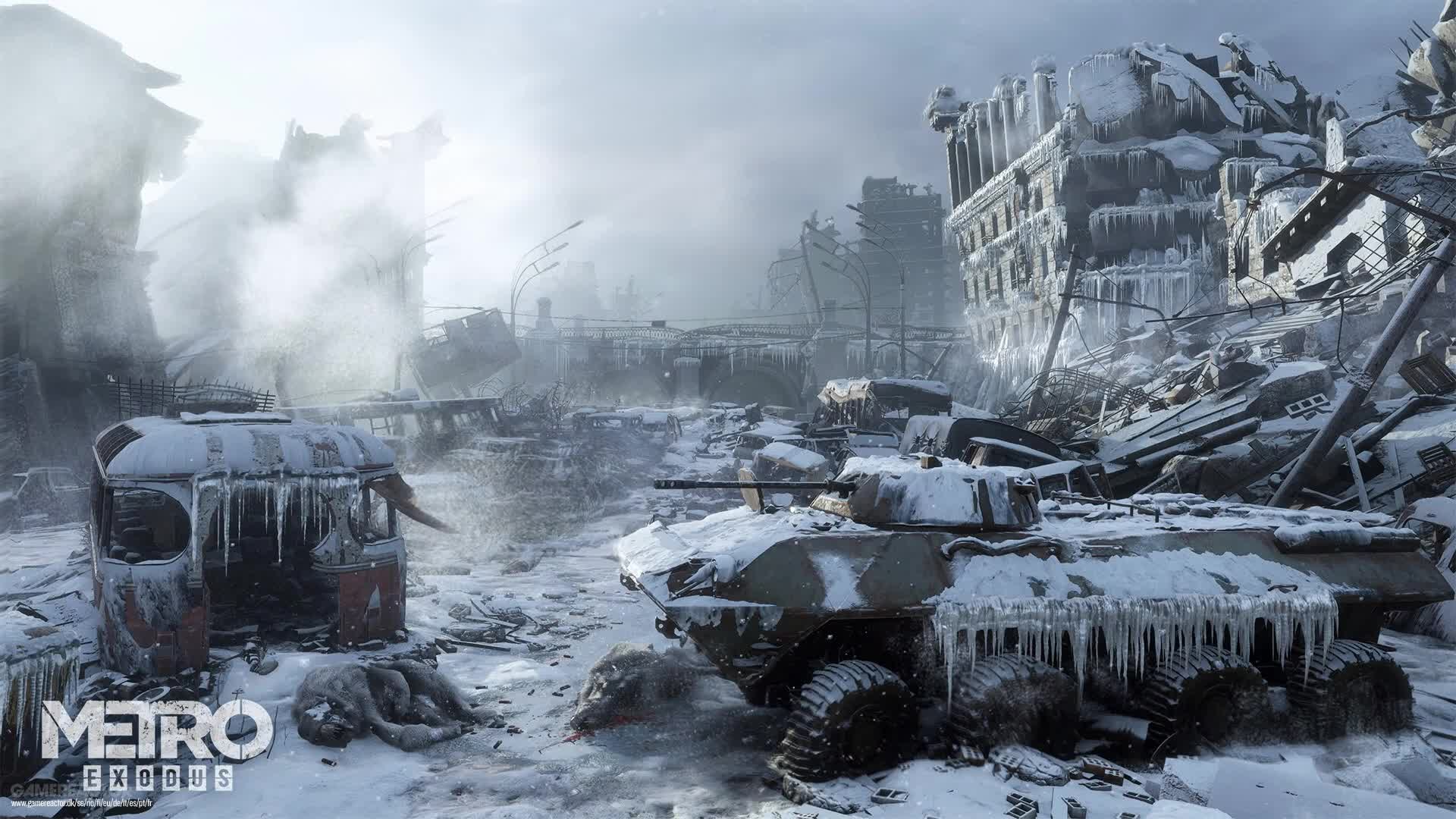 Metro  Exodus  Novosibirsk  Minimalism  Live  Wallpaper - Free Download