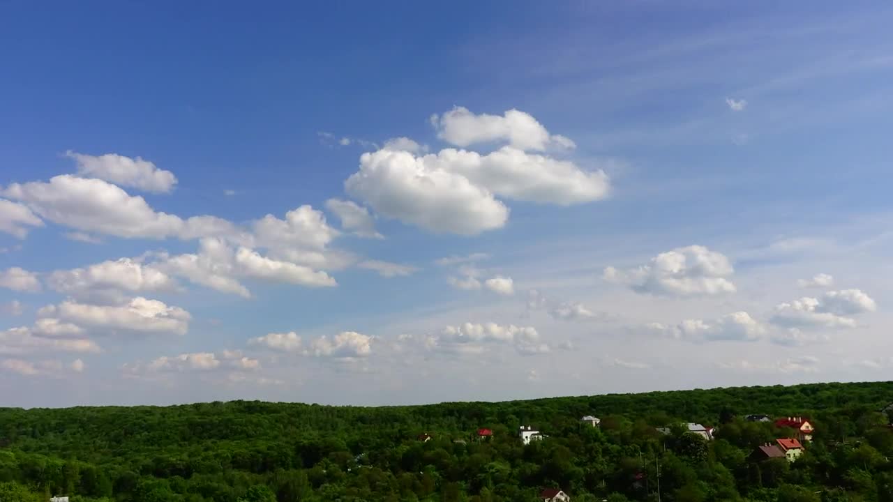 Free Video Stock time lapse of clouds moving across the sky Live Wallpaper - Free Download