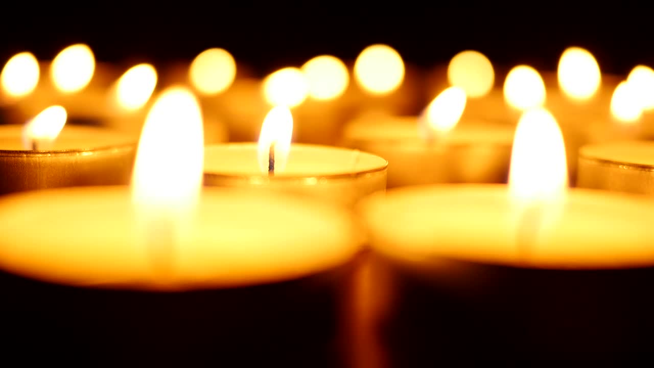 Video Stock Candles In The Dark Live Wallpaper For PC - Free Download