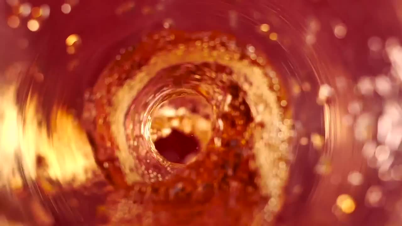 Free Video Stock Soda Coming Out Of A Bottle Seen From The Inside Live Wallpaper - Free Download