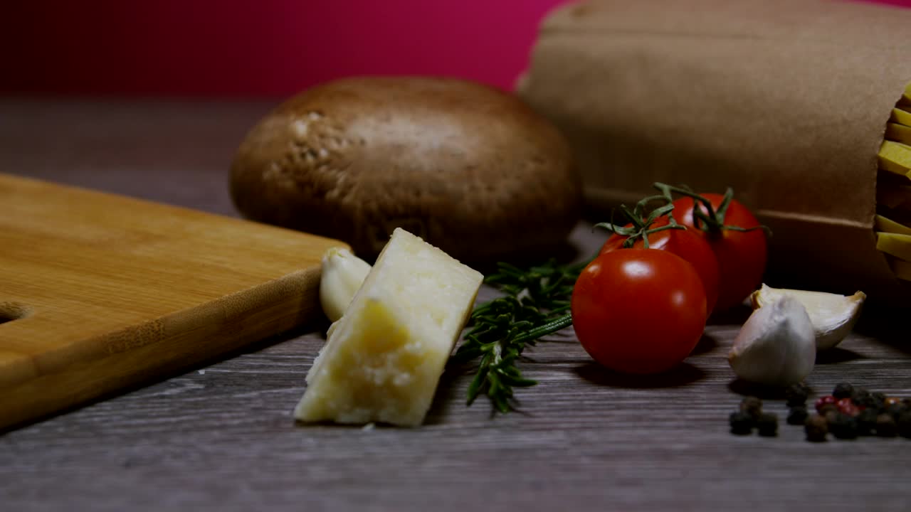 Stock Video Cooking Ingredients For An Italian Meal Live Wallpaper For PC - Free Download