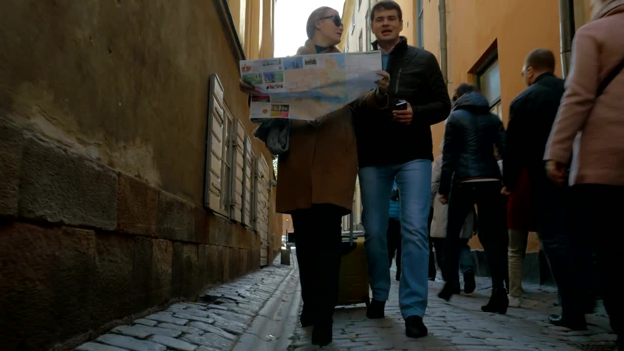 Stock Footage Walking Through Small Streets Live Wallpaper - Free Download