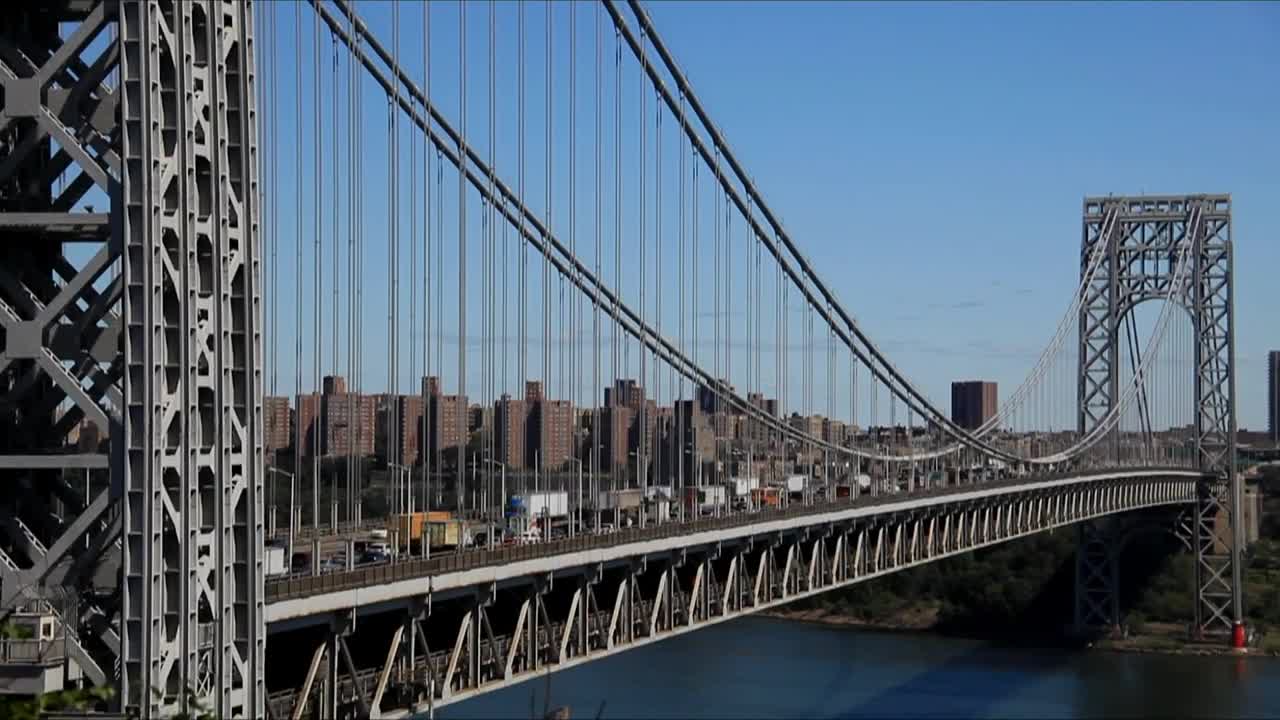 Video Stock Busy Traffic Across A Bridge Live Wallpaper For PC - Free Download