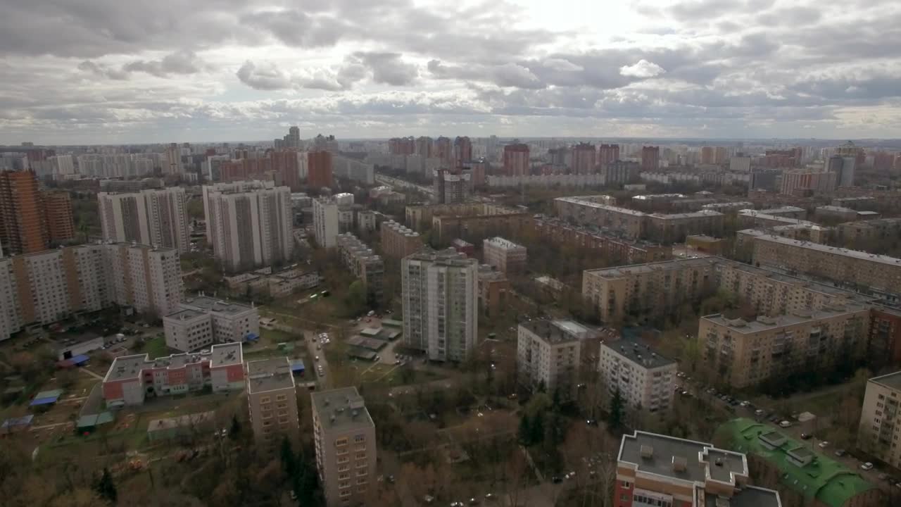 Stock Video Cloudy Skies Above Apartment Blocks Live Wallpaper For PC - Free Download