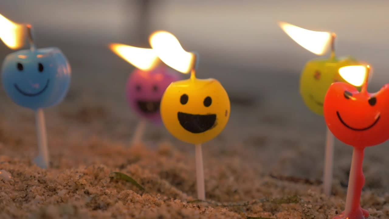 Stock Video Emoji Candles Burning Live Wallpaper For PC - Free Download