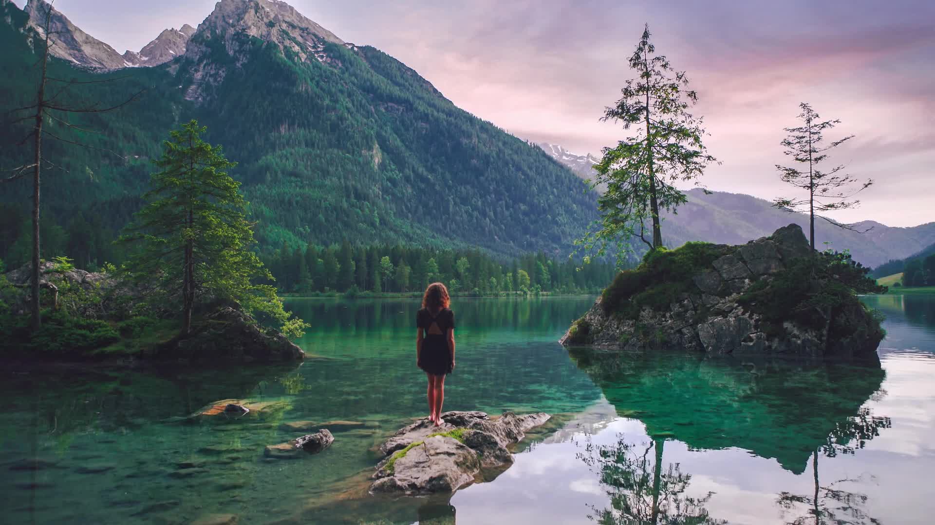 Bavarian Lake Live Wallpaper - Free Download