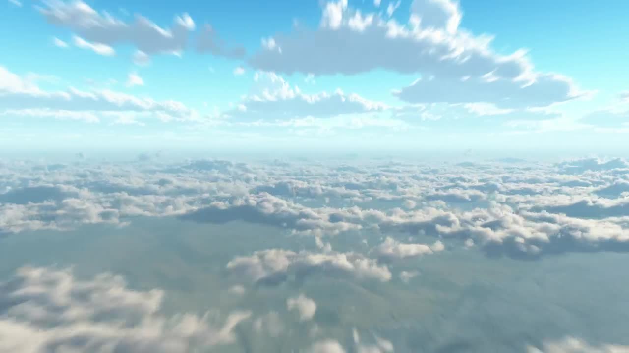 Stock Video Flying Between Cloud Layers Time Lapse Live Wallpaper For PC - Free Download