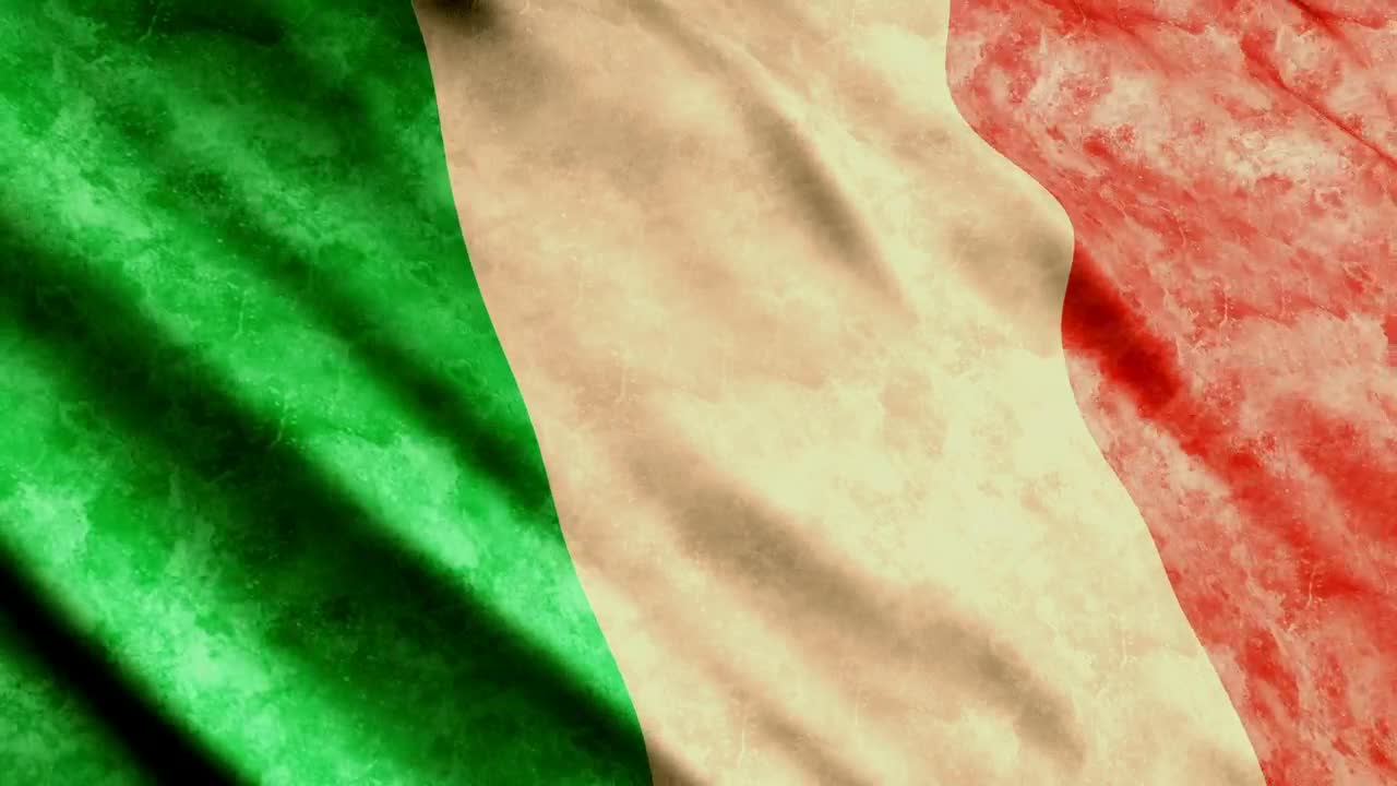 Stock Video Italian Flag In The Wind Animated Wallpaper - Free Download