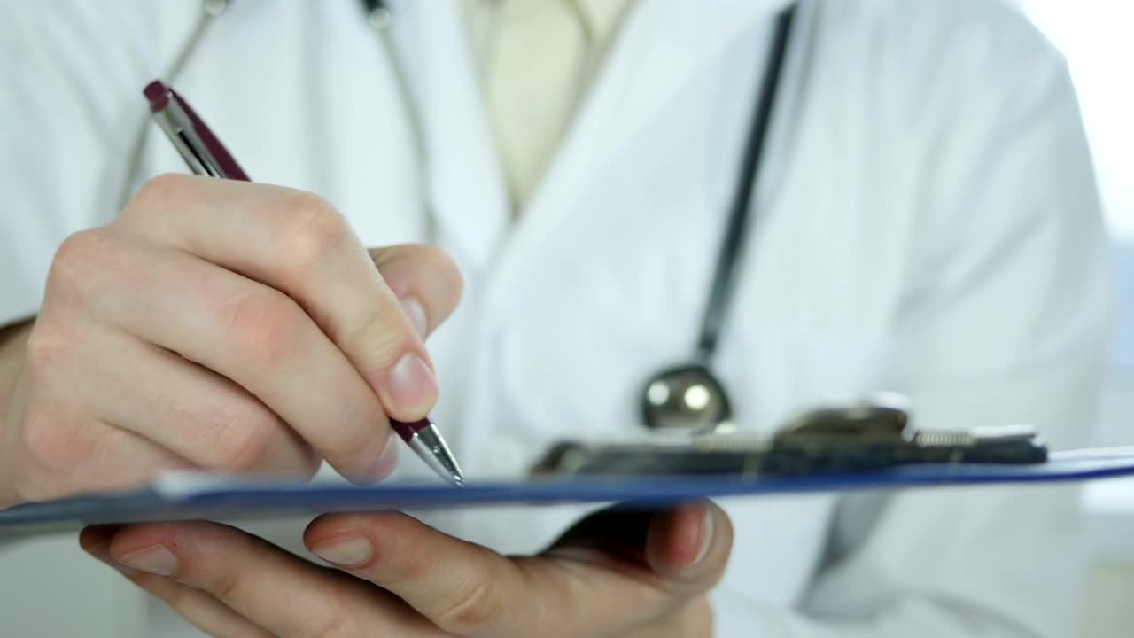 Stock Video Doctor Writing A Prescription Live Wallpaper For PC - Free Download