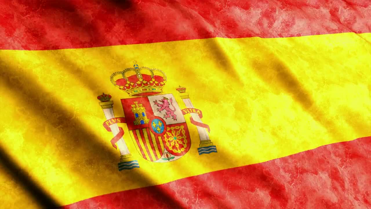 Stock Video Dirty Spanish Flag Live Wallpaper For PC - Free Download