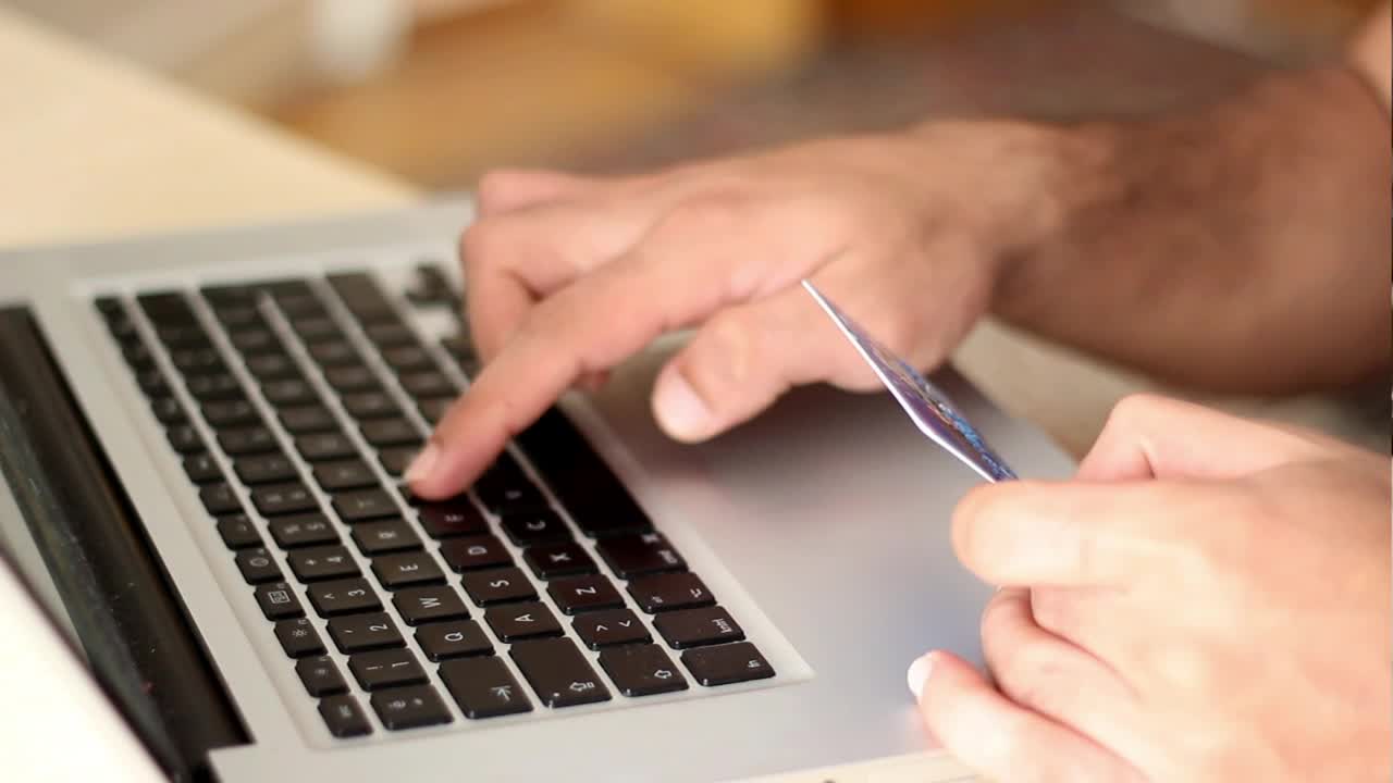 Free Stock Video Typing On The Computer Numbers A Bank Card Live Wallpaper - Free Download