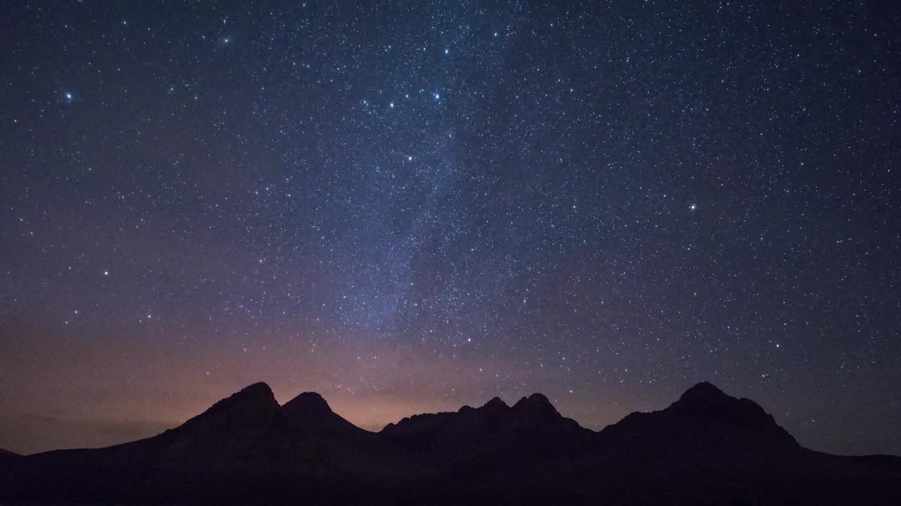 Stock Video Milky Way Seen At Nigh Animated Wallpaper - Free Download