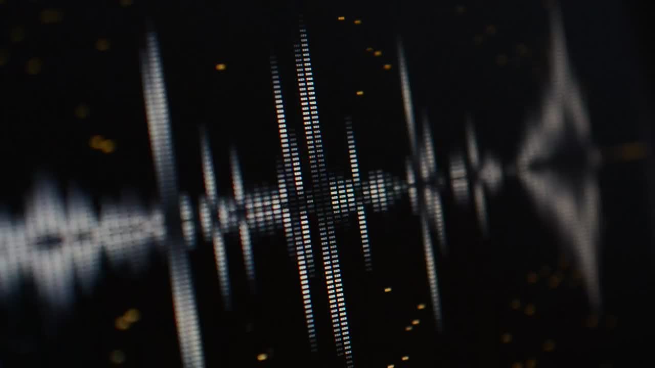Stock Video Digital Equalizer Playing A Song Live Wallpaper For PC - Free Download