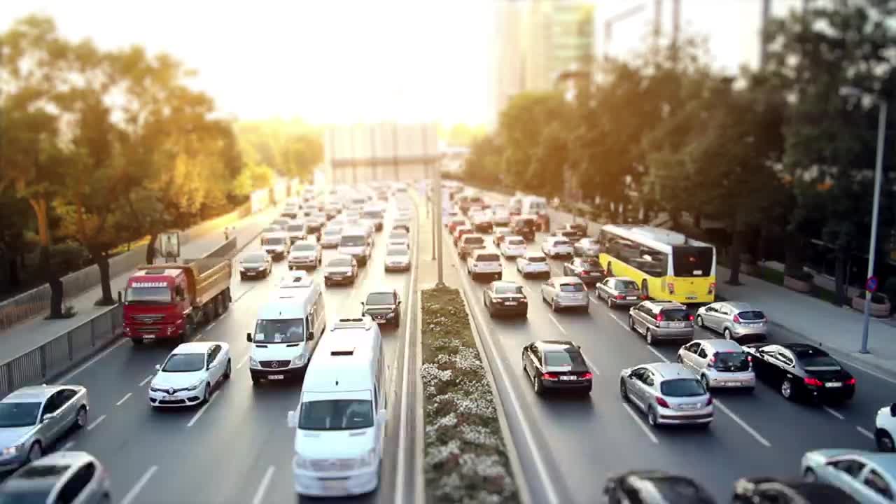 Stock Video Big Avenue In The A City Crowded Of Cars Live Wallpaper For PC - Free Download