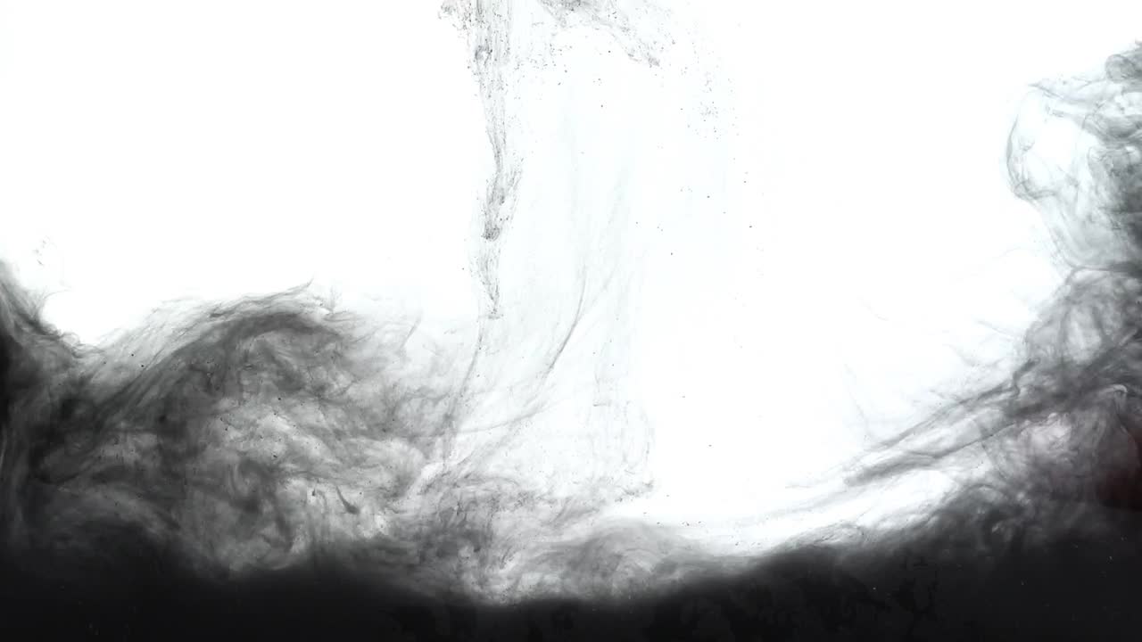 Stock Video Black Ink Underwater Moving Slowly Background Live Wallpaper For PC - Free Download