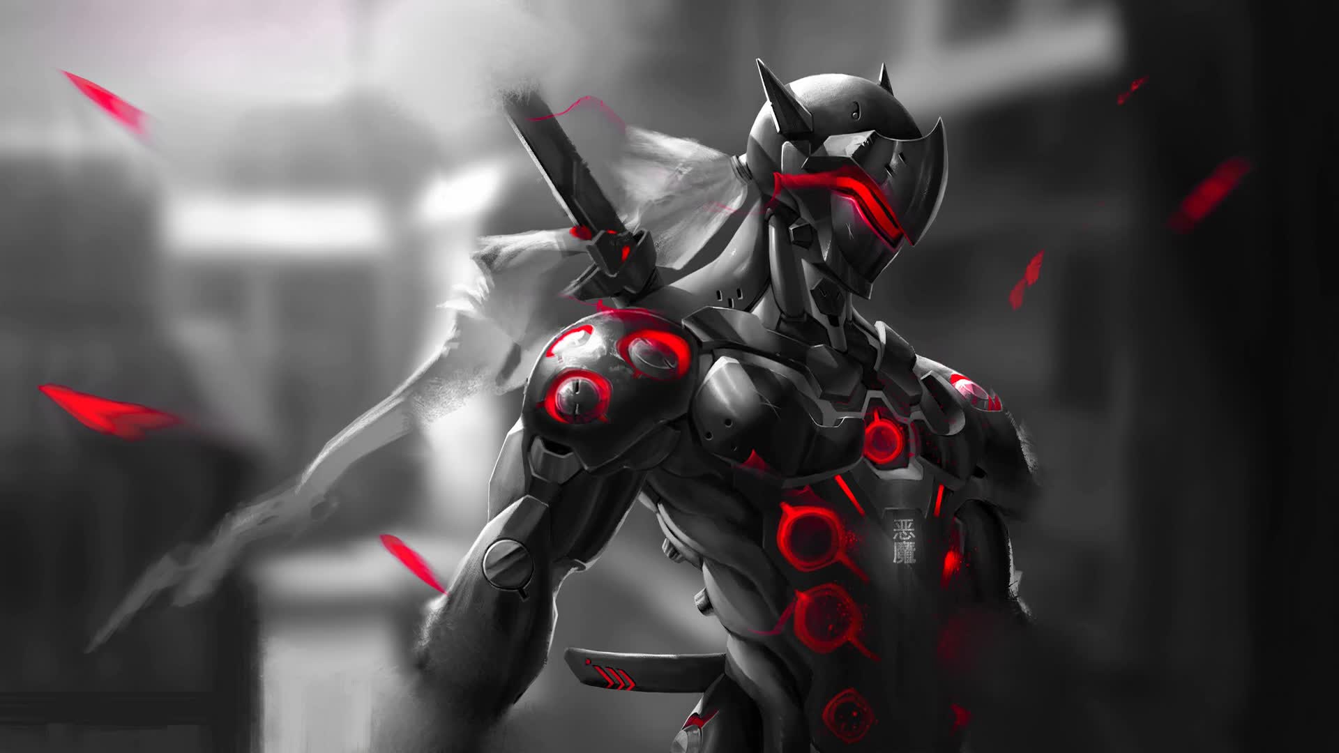 Dark  Genji  Live  Desktop  Wallpaper - Free Download