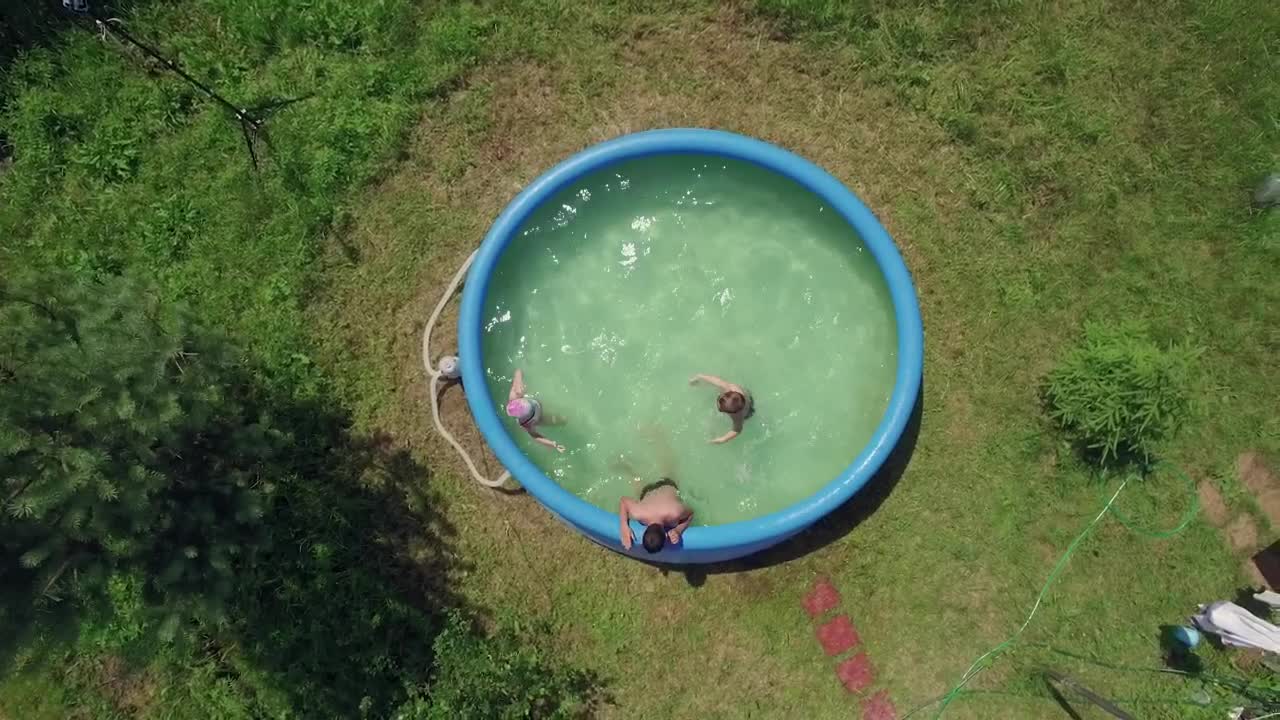 Stock Video Kids Cooling Off On A Hot Day Animated Wallpaper - Free Download