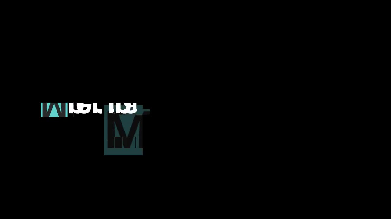 Stock Video Framed Capital Letter Glitch Title Live Wallpaper For PC - Free Download