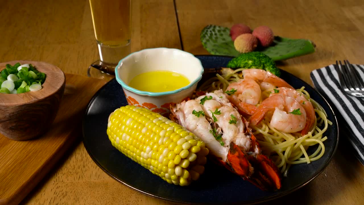 Free Stock Video Seafood With Warm Butter Live Wallpaper - Free Download