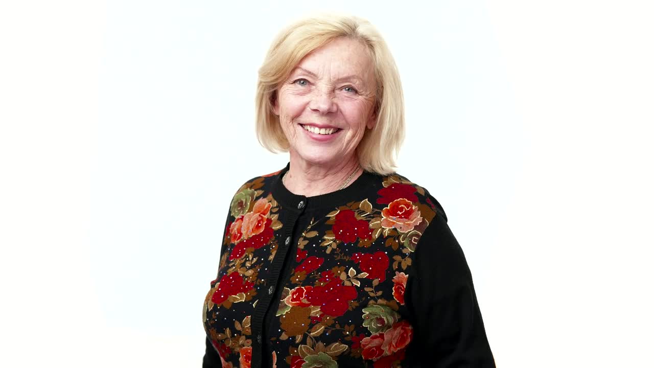 Stock Video Older Woman Showing The Thumbs Up Live Wallpaper - Free Download