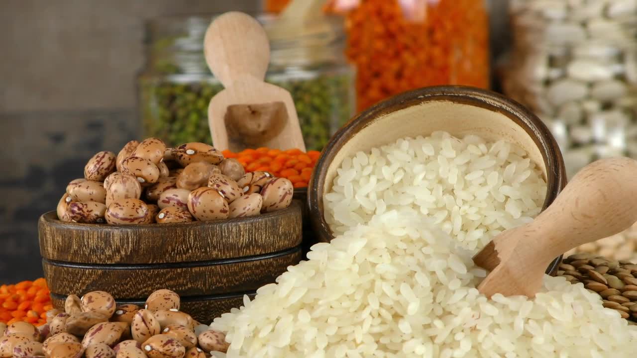 Video Stock Presentation Of Rice Beans And Other Legumes Live Wallpaper Free - Free Download