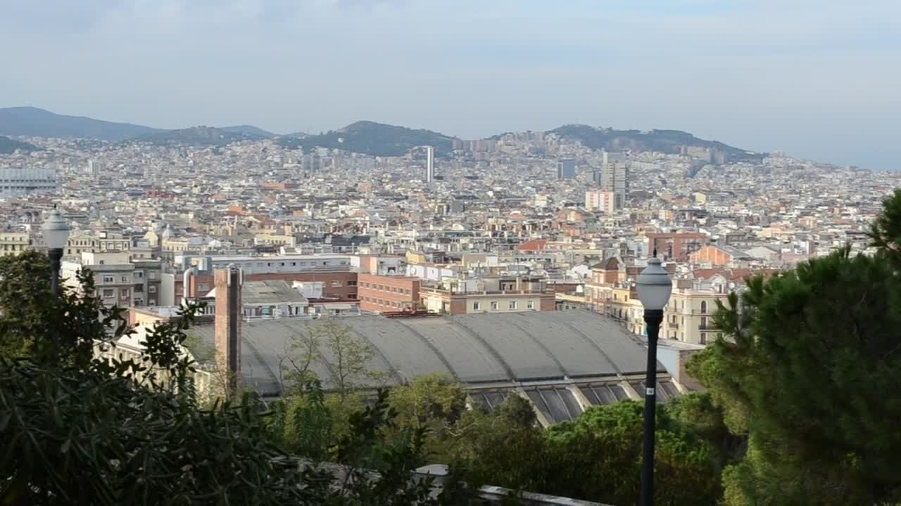 Stock Video Enjoying The View In Barcelona Live Wallpaper For PC - Free Download