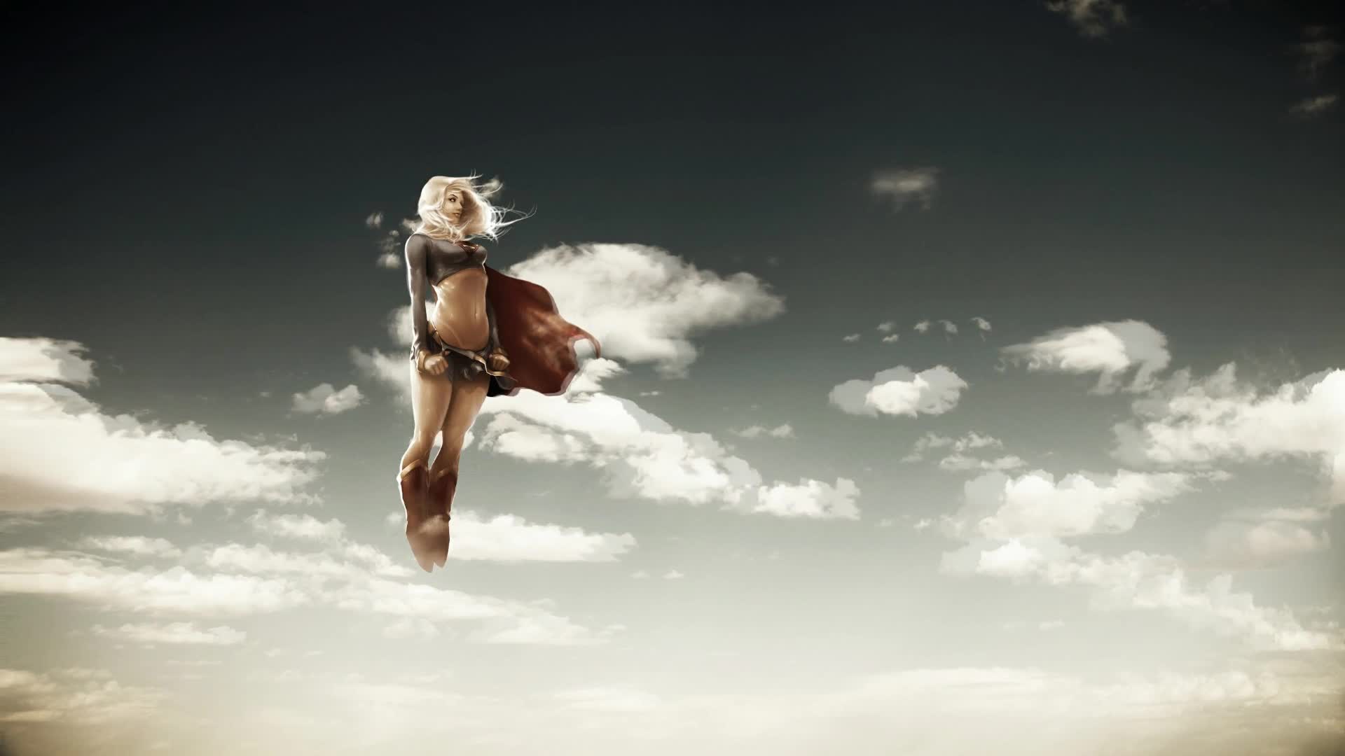 Super  Girl  Marvel  Comics  Live  Wallpaper - Free Download