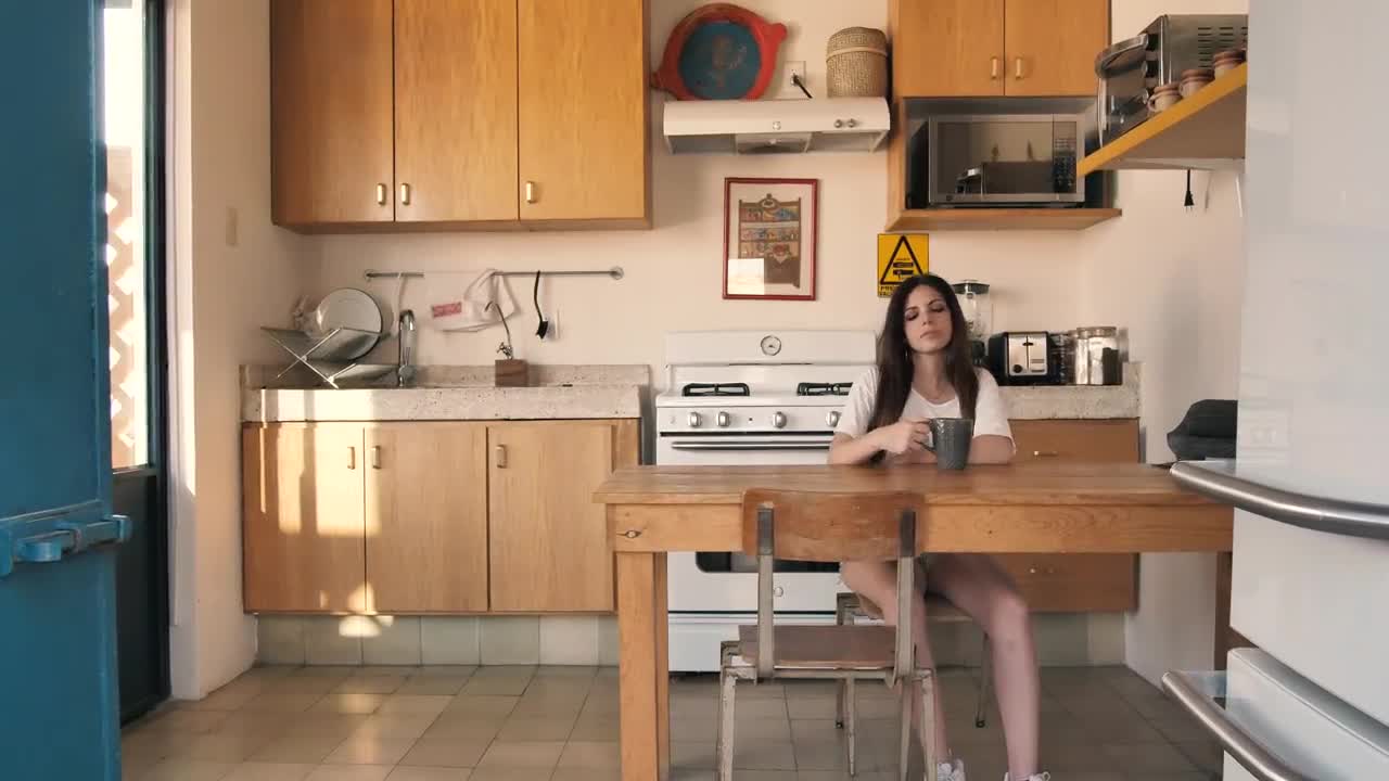 Stock Video Morning Routine Of A Female Coupl Animated Wallpaper - Free Download