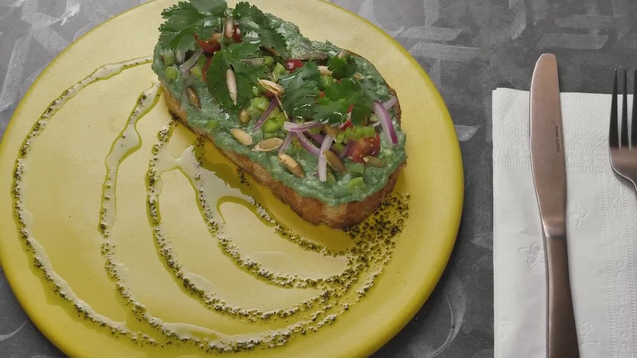 Video Stock Plate With Vegan Food Live Wallpaper Free - Free Download