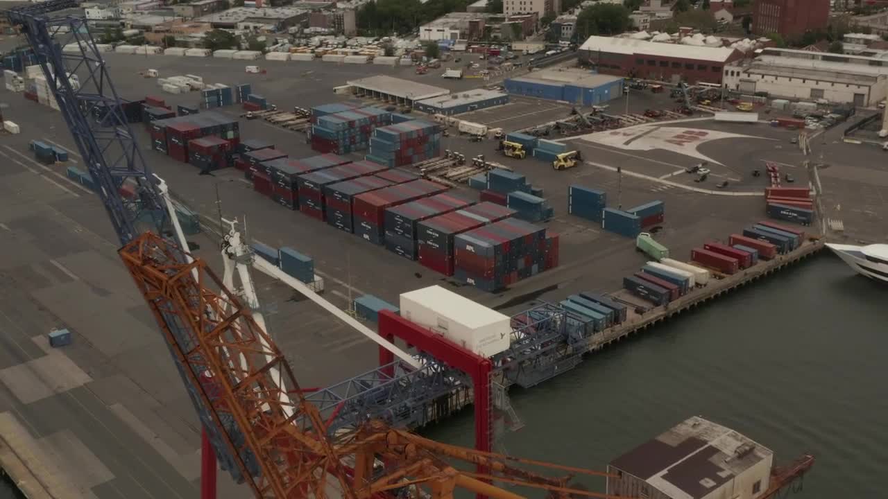 Stock Video Container Area For Maritime Transport Live Wallpaper For PC - Free Download