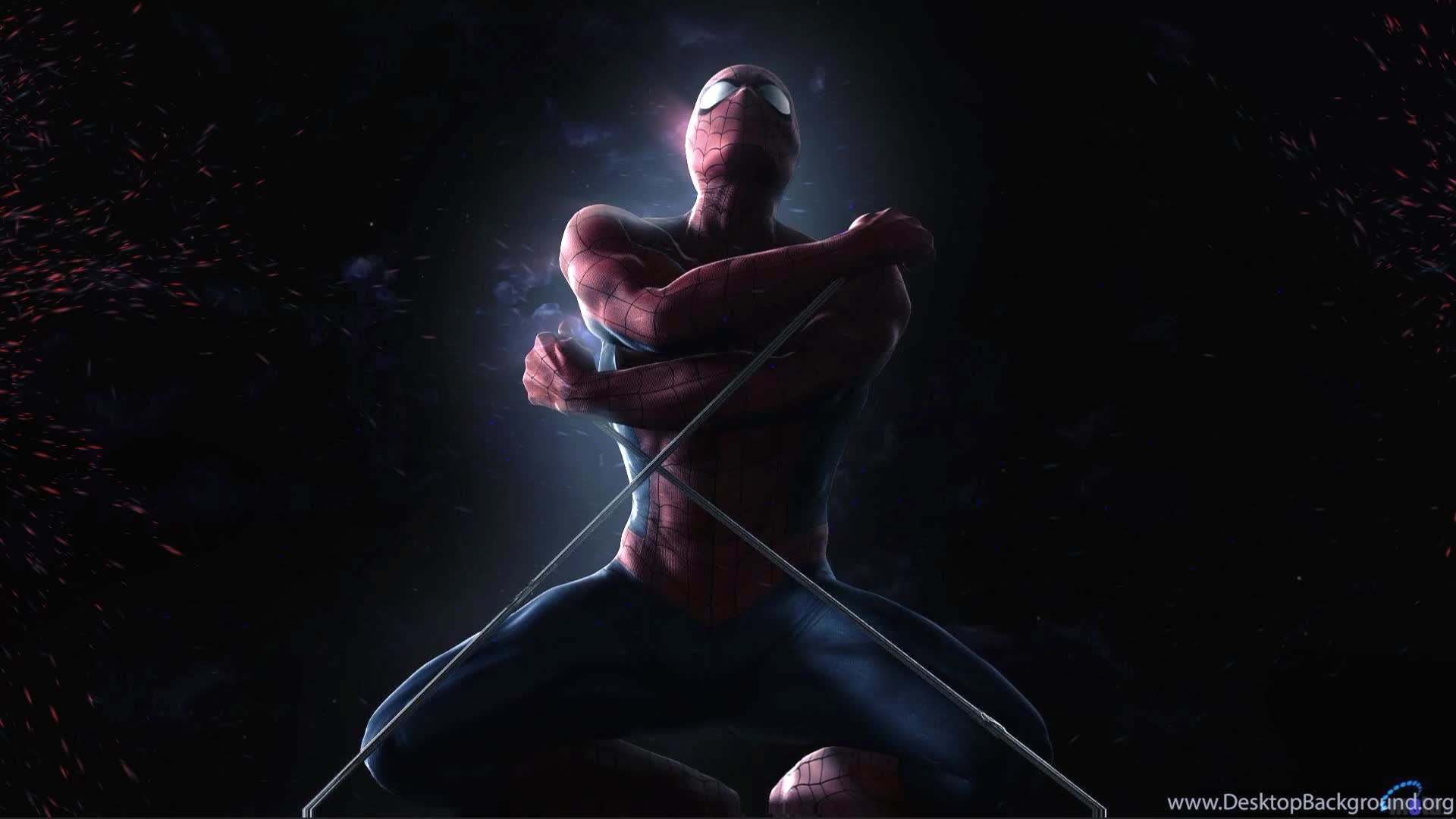 Marvel Spiderman In Black Background Live Wallpaper - Free Download