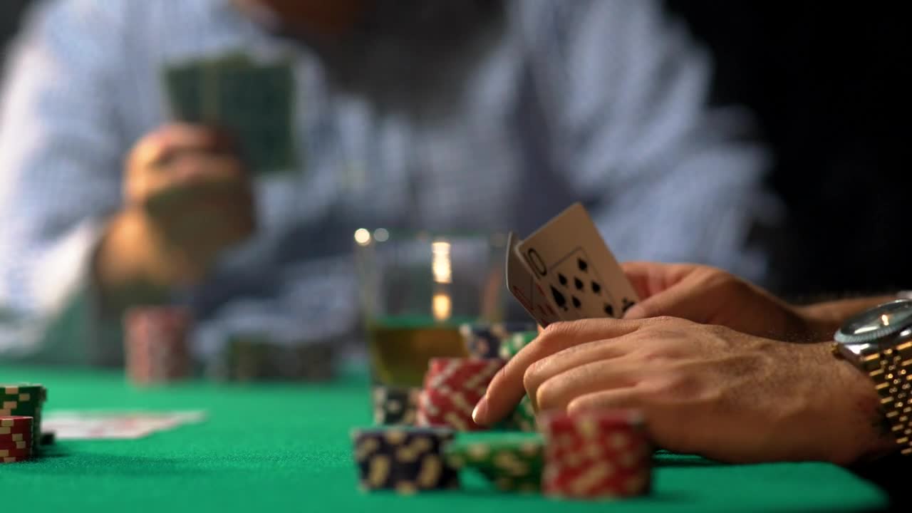 Stock Video Man Winning A Poker Gam Animated Wallpaper - Free Download