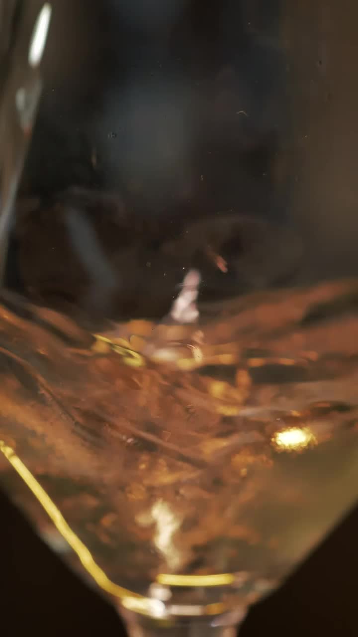 Free Stock Video Serving Champagne In A Glass In A Very Close Shot Live Wallpaper - Free Download