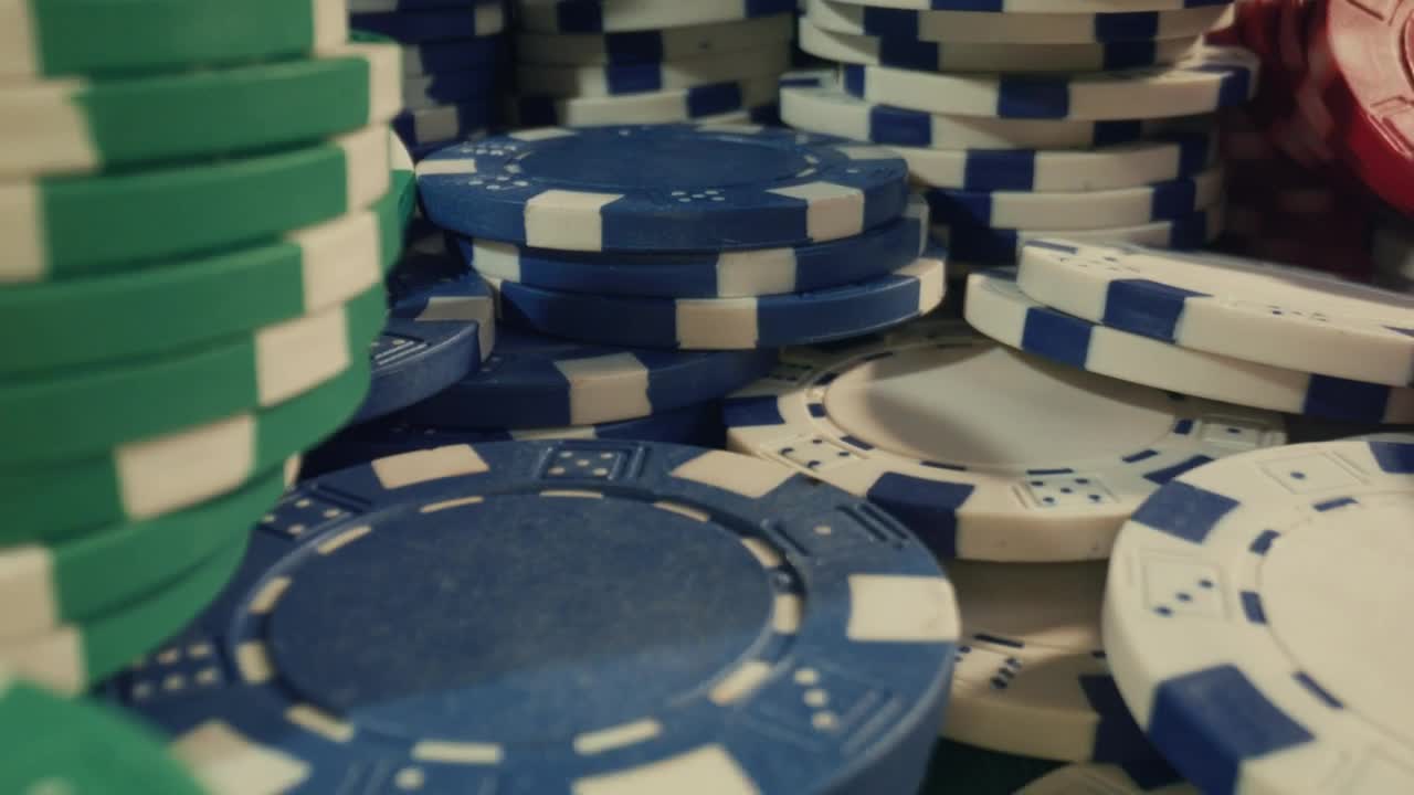Stock Video Lots Of Chips And Dice Arranged On A Game Table Animated Wallpaper - Free Download