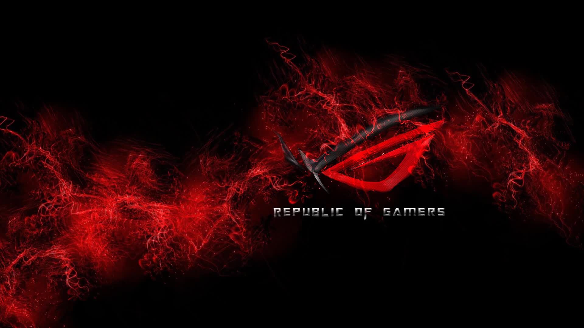 Republic  Of  Gamers  Logo  Live  Wallpaper - Free Download