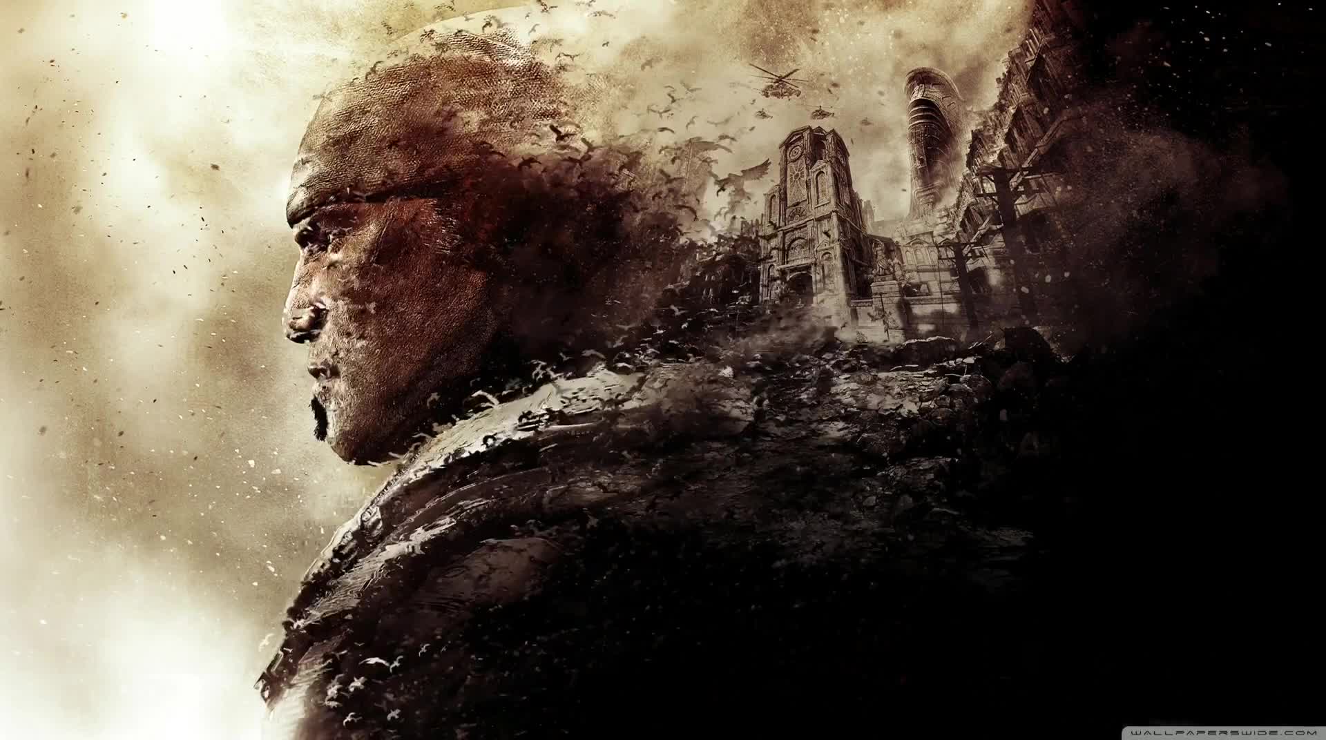 Game Gears Of War Marcus Fenix Animated Desktop - Free Download