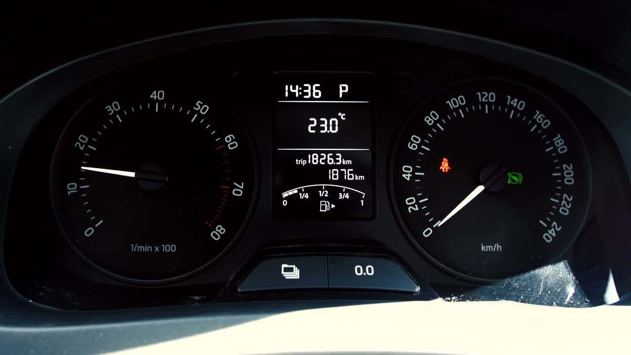 Stock Video Dashboard While Revving An Engine Live Wallpaper For PC - Free Download