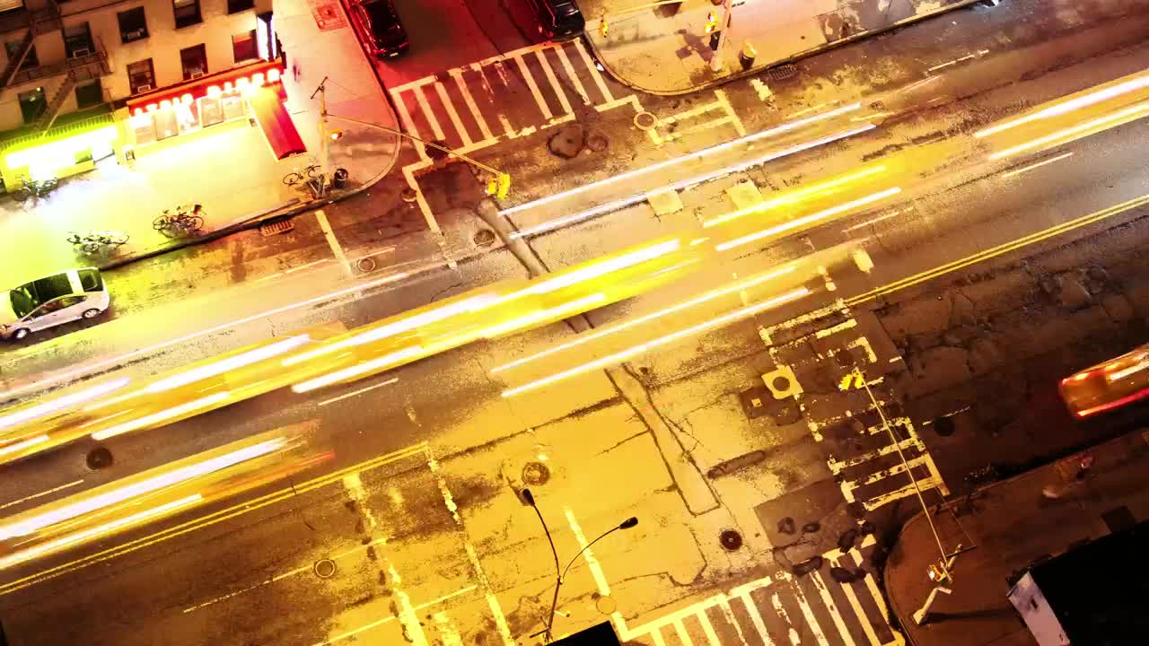 Free Video Stock Street Junction At Night Live Wallpaper - Free Download