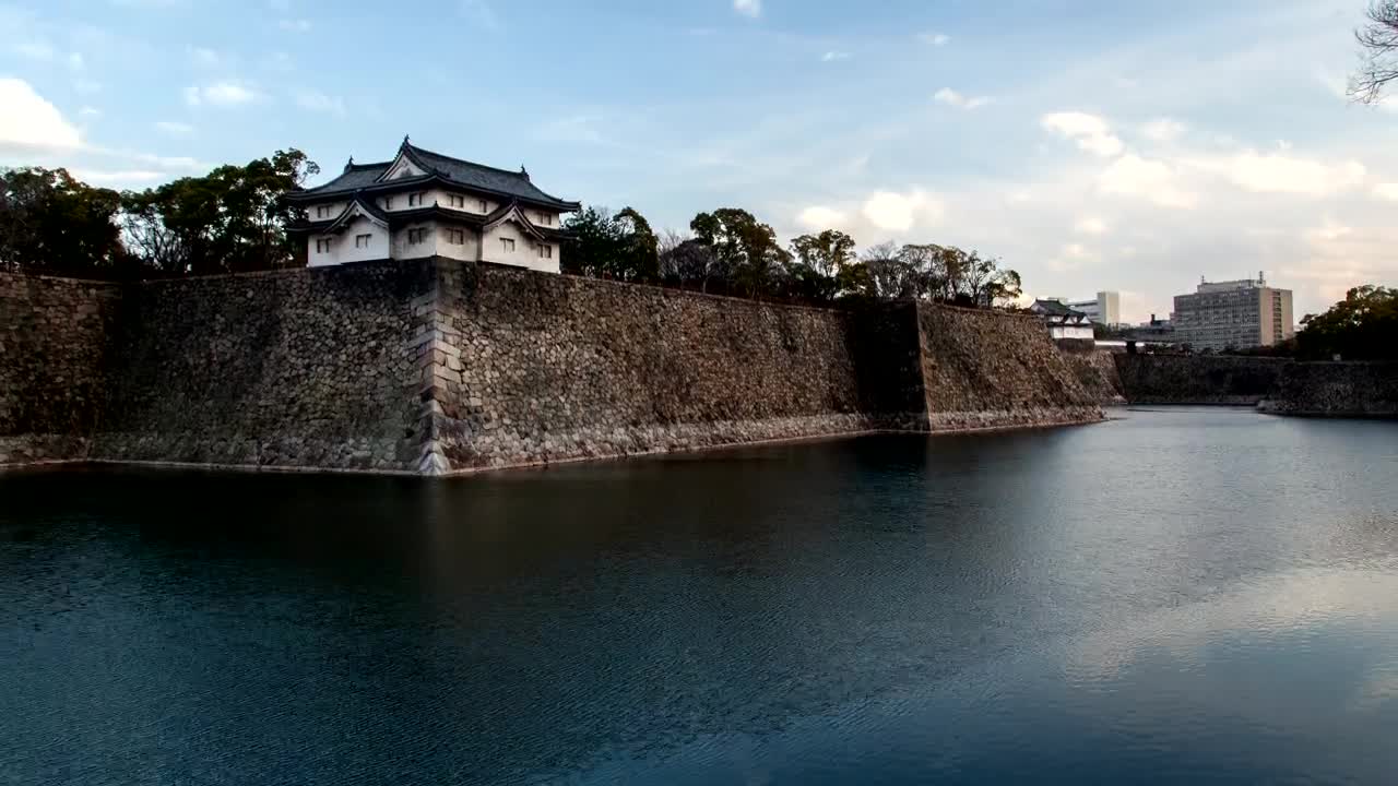 Free Stock Video River Surrounding A Japanese Medieval Castle Live Wallpaper - Free Download