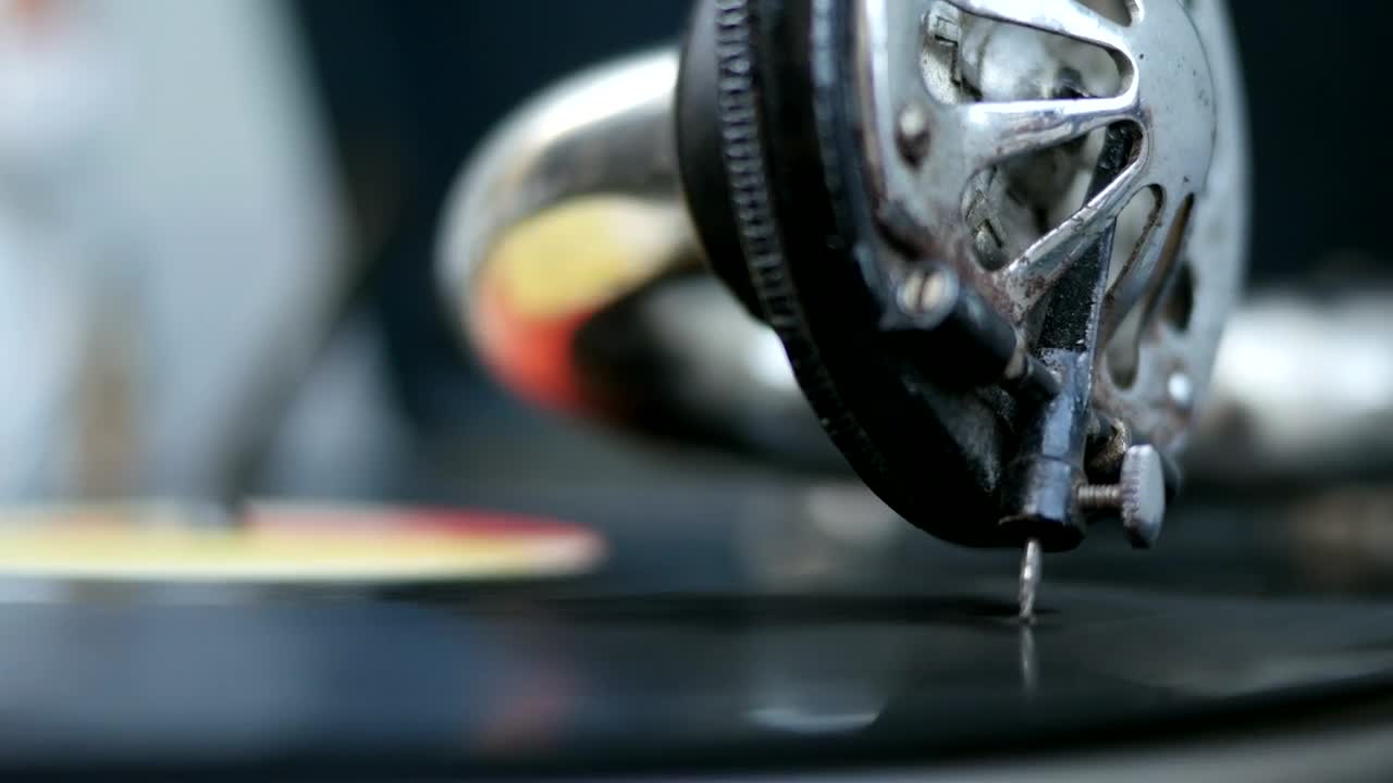 Stock Video Old Vinyl Record Needle Close Up Live Wallpaper - Free Download